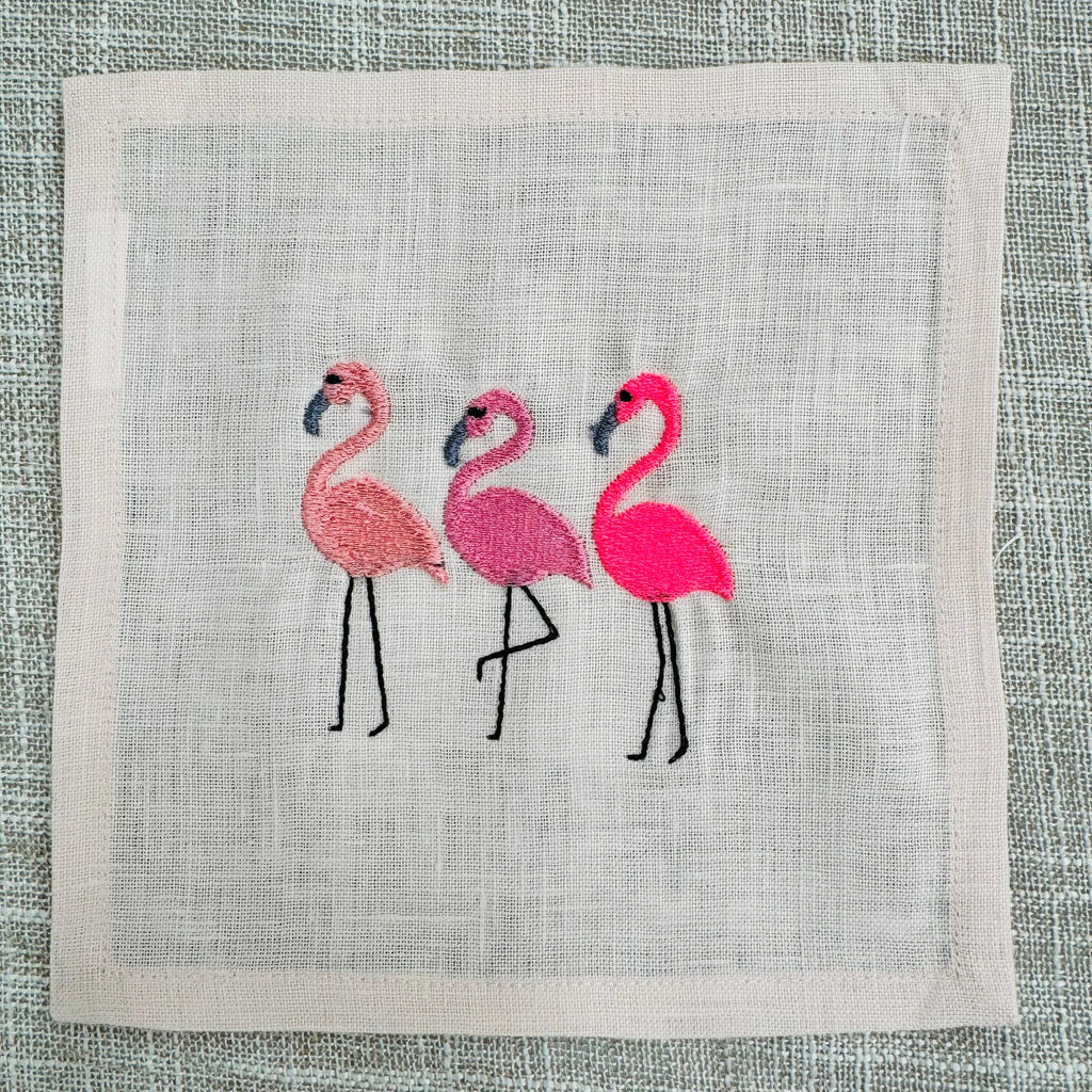 A Flocking Good Time Cocktail Napkin Set
