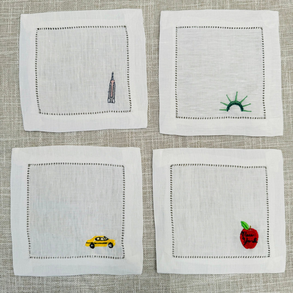 The City That Never Sleeps Cocktail Napkin Set