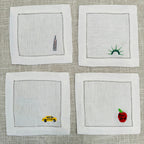 The City That Never Sleeps Cocktail Napkin Set