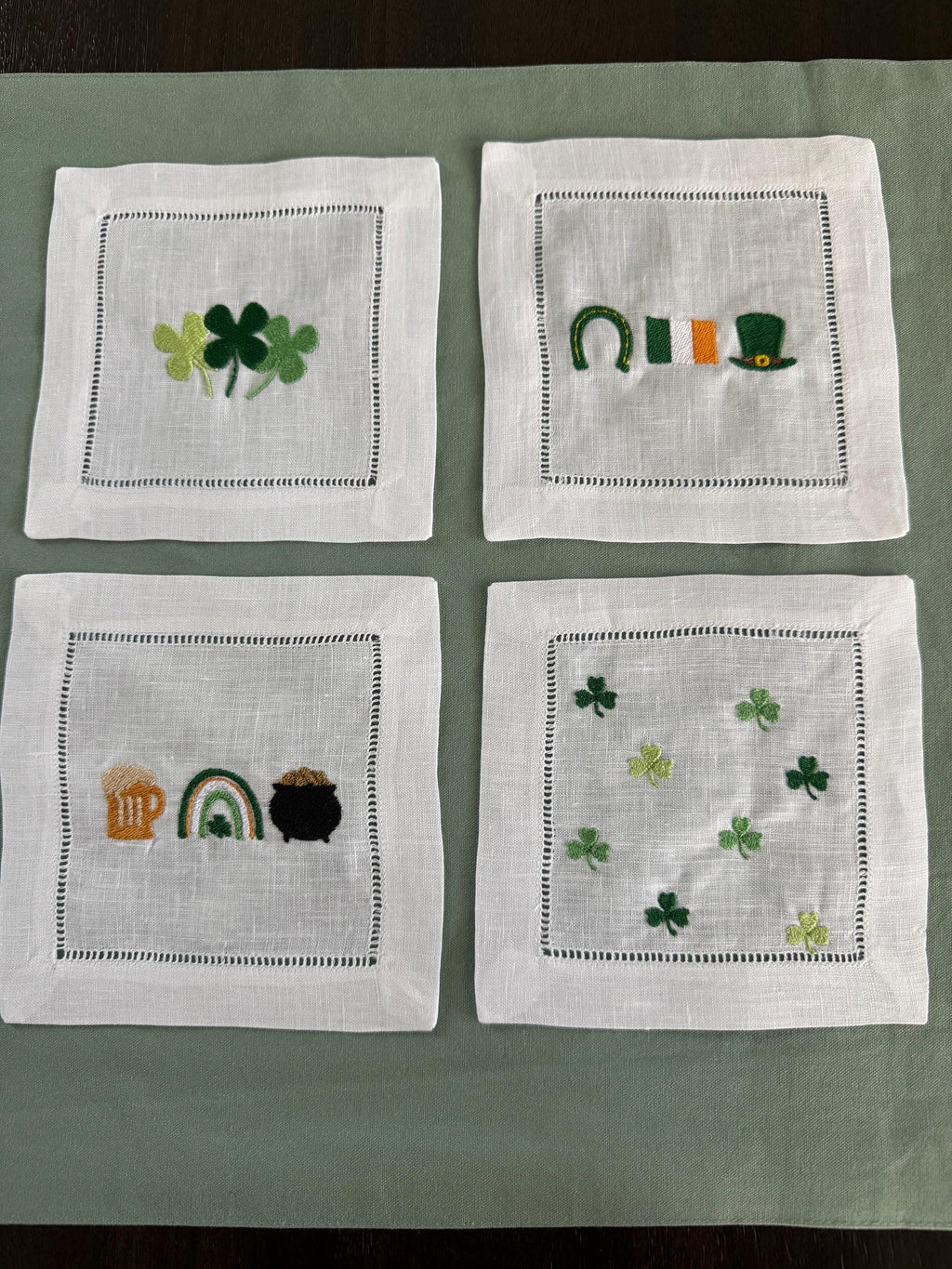 Erin Go Bragh Cocktail Napkin Set